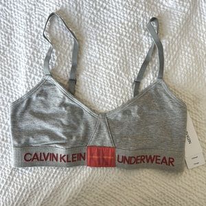 CK Grey Bralette